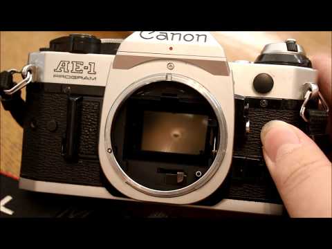 Canon AE-1 Analog Film einlegen -  Anleitung Tutorial