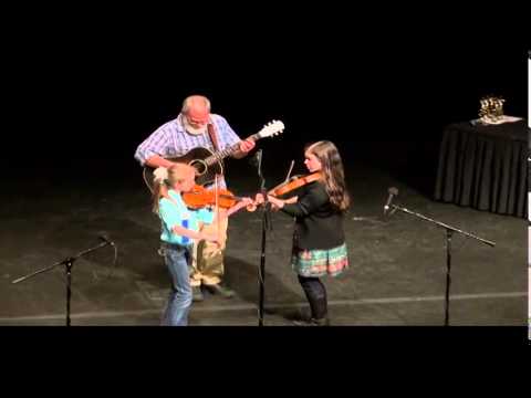 2014-03-22 Twin Fiddle C2   Hannah and Lauren Allison - 2014 Oregon State Fiddle Contest