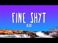 VEDO Fine Shyt Lyrics