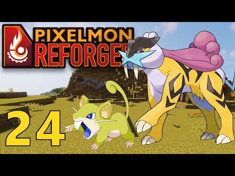 [24] Raikou, Shiny Rattata, and Cloning Mew!!! (Pixelmon Reforged Gameplay)