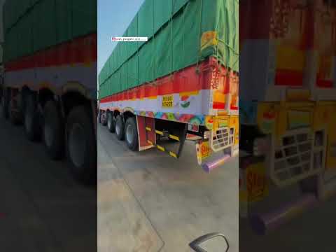 Bharat Benz bs-6 crow model truck full hight body work #bharatbenz #truck #trending #viral #shorts