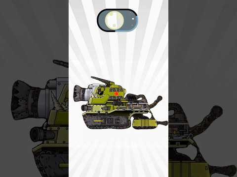 Tanks day vs night new part #tank #cartoon