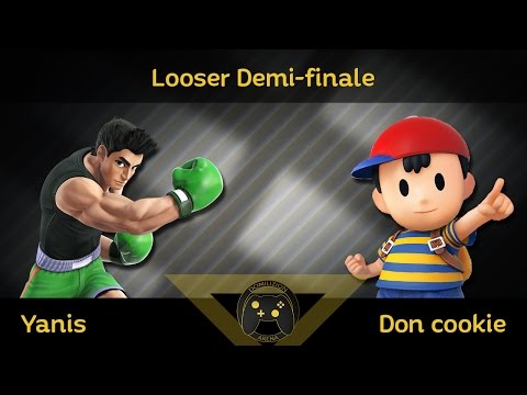 Yanis (Little Mac) vs Don Cookie (Ness) | Domilizion Arena #1 SSB4 Looser Demi-finale