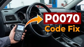How To Fix P0070 Code - Ambient Air Temp Sensor Circuit - AC Not Working Fix And Repair