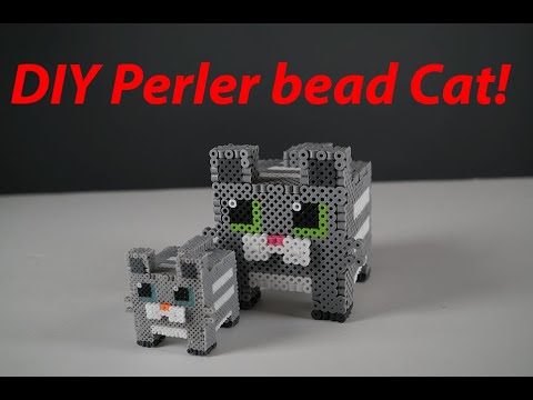 I Made A Cat Perler Bead