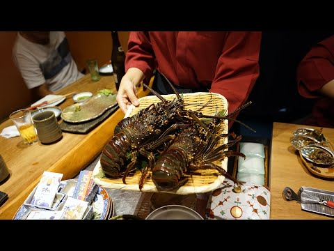 中壢隱藏版無菜單日本料理｜活體龍蝦喫喫｜坐著做すし握壽司(字幕更正重新上傳)