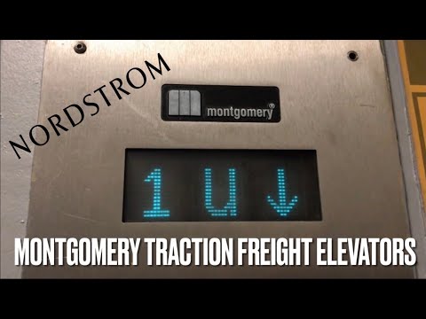 Nice Montgomery Traction freight elevators - Nordstrom at The Westchester - White Plains, NY