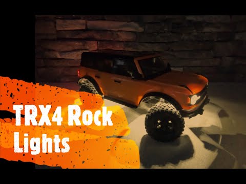 How to install and wire Rock Lights on the Traxxas TRX4
