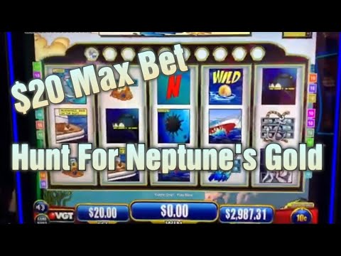 Hunt For Neptune's Gold VGT Up To $20 Bet