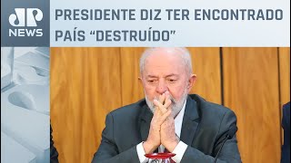 Lula compara Brasil à Faixa de Gaza após gestão de Jair Bolsonaro
