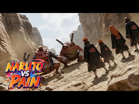 Naruto vs Pain — Rage, Pain, and the Will of Fire