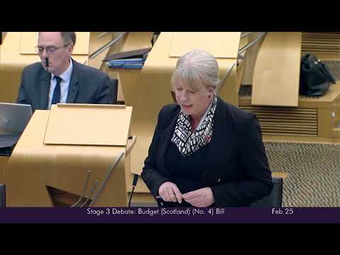 Stage 3 Proceedings: Budget (Scotland) (No. 4) Bill - 25 February 2025