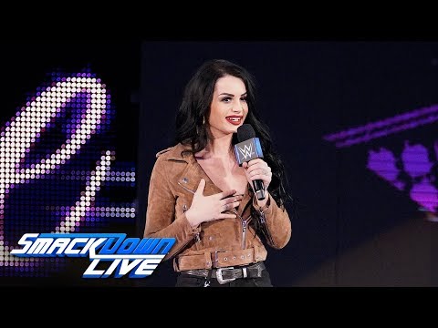 Paige introduces the team of Asuka & Kairi Sane: SmackDown LIVE, April 16, 2019