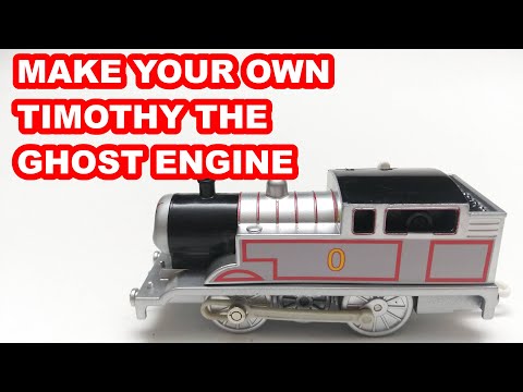 Custom Timothy the ghost engine Trackmaster Thomas & friends thomas y  amigos 托馬斯和朋友 Томас и друзья