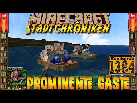 Minecraft #1384 -Stadtchroniken- Prominente Gäste  [HD+Deutsch]
