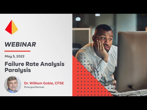 Failure Rate Analysis Paralysis