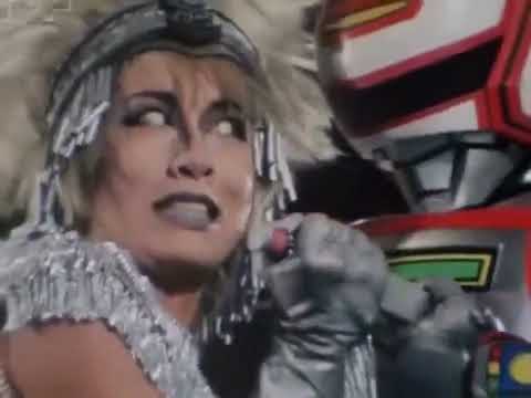 a Batalha final entre Jaspion e a Bruxa Kilza