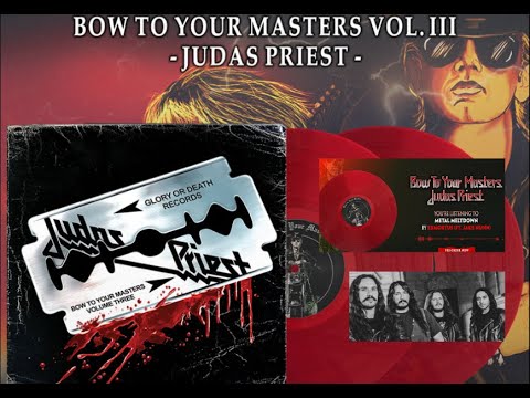 Judas Priest tribute album "Bow to Your Masters Vol. 3" cover of Metal Meltdown posted