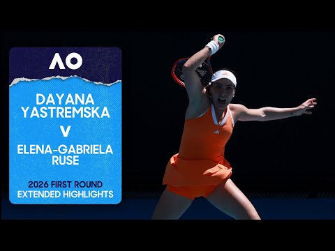 Dayana Yastremska v Elena-Gabriela Ruse Extended Highlights | Australian Open 2026 First Round