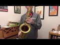Sonny Stitt solo transcription Blue Skies
