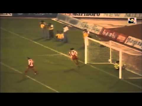 Robert Prosinecki [Crvena Zvezda] vs Radnički Niš 1990 - assist + 2 perfect lob goals