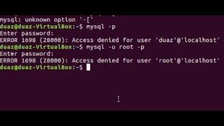 Mariadb (Ubuntu) - ERROR 1698 (28000): Access denied for user &#39;root&#39;@&#39;localhost&#39;