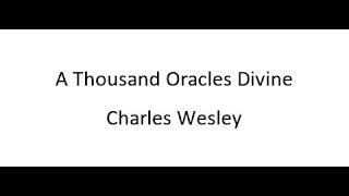 A Thousand Oracles Divine