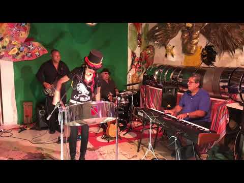 LaMantia, Steel Pan, in a Lively Musical Conversation with Marcos Silva, keys