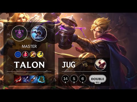 Talon Jungle vs Lee Sin - EUW Master Patch 10.13