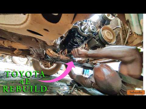 Thumbnail for Toyota 4E Engine Complete Rebuild by Motorcycle, Toyota, Car