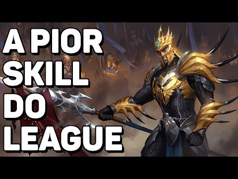 A PIOR SKILL DO LEAGUE OF LEGENDS SEGUNDO A COMUNIDADE ME SURPREENDEU