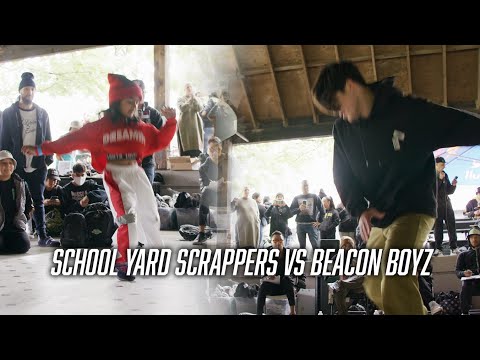 MASSIVE MONKEES 23RD ANNIVERSARY // PRELIM // SCHOOLYARD SCRAPPERS VS BEACON BOYZ // BBOY MOTIVATION