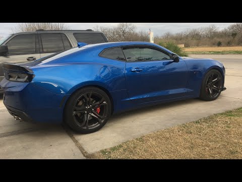 2017 Camaro SS 1LE Stainless Works Exhaust (Before & After)