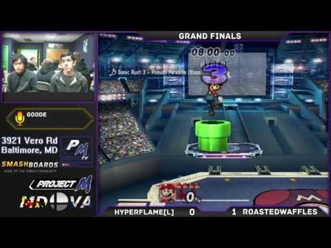 S@X 1/9/17 - RoastedWaffles (GnW) vs Hyperflame (Mario) - Grand Finals