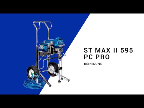 ST Max II 595 PC Pro-Tutorial: Reinigung Ihres Farbspritzgeräts