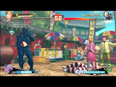 Super Street Fighter IV AE - dnm3rd (Cody) Vs xx ERIRU xx (Seth)