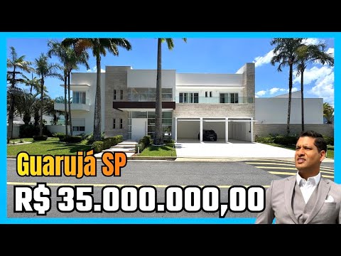 WONDERFUL MANSION IN GUARUJÁ, SP - R$ 35,000,000.00