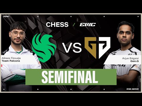 Arjun Erigaisi vs Alireza Firouzja | Chess at EWC 25 - Day 3 - Semifinals