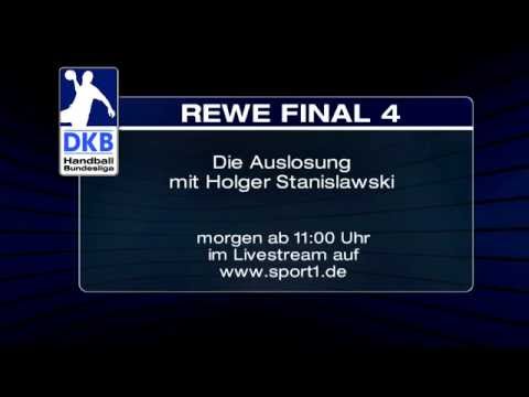 Die Auslosung zum REWE Final Four im Livestream auf SPORT1.de