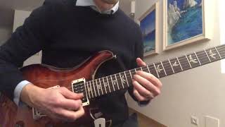 TOTO - 21st Century Blues Guitar solo cover