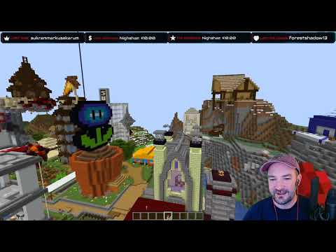 Live Stream - Patreon Server Tour! Mind Blowing Builds!