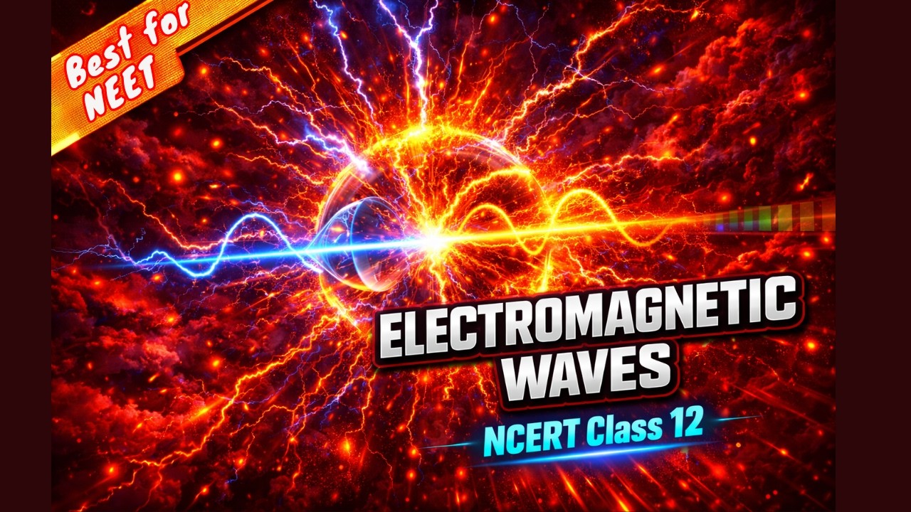 CBSE Class 12 Physics || Electromagnetic Waves || Full Chapter || by Shiksha House