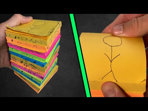 I Made The WORLDS LARGEST FLIPBOOK EVER