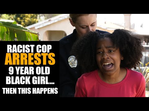 , title : 'Racist Cop Arrest 9 Year Old Black Girl, Discovers It's Police Captain's Daughter | Sameer Bhavnani'