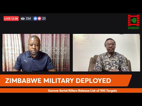 WATCH LIVE: Zimbabwe Military Deployed After Serial Killers Release list of 00 Women
