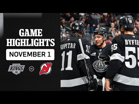 HIGHLIGHTS: New Jersey Devils at LA Kings | NHL Highlights