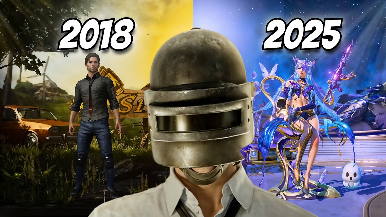 PUBG Mobile 2018–2025: The Rise, Fall & Comeback 😭🔥