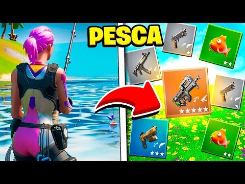 FORTNITE MA PUOI USARE SOLAMENTE LE ARMI CHE PESCHI! *CAPITOLO 2*