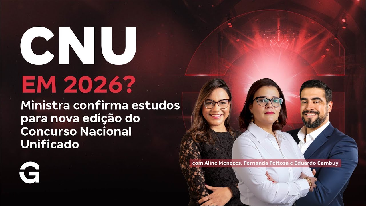 CNU em 2026? Ministra confirma estudos para nova edição do Concurso Nacional Unificado