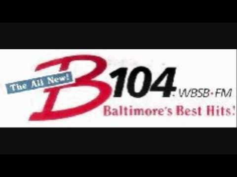 WBSB B104 Baltimore - Pat Riley - 1983